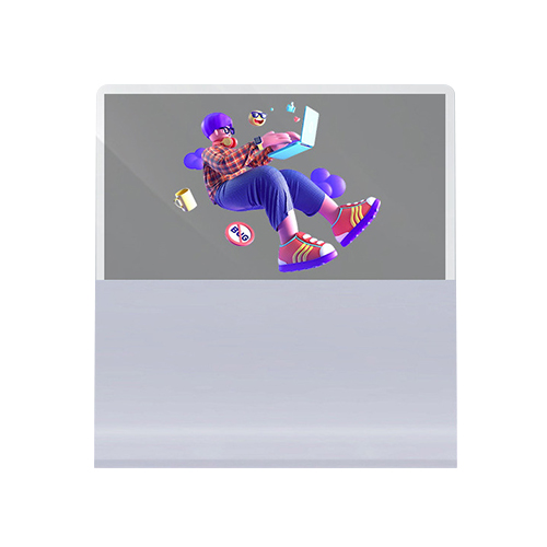 OLED立式双面透明广告机